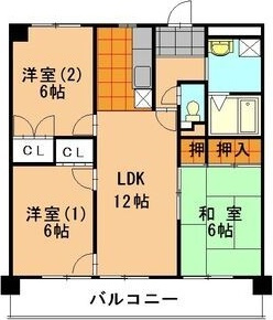 サンピラーSUZUKIの間取り