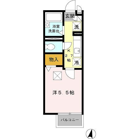 クレスト西戸部の間取り