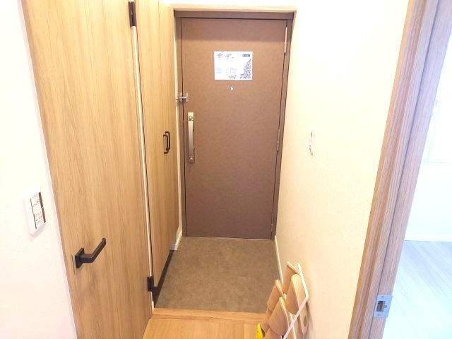 宝塚御殿山マンションの玄関
