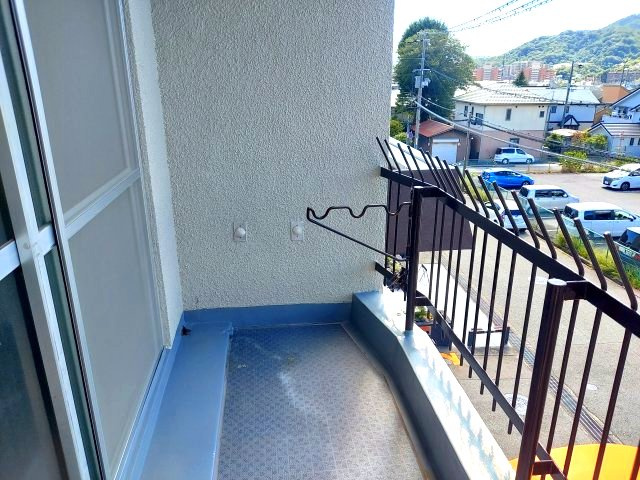 宝塚御殿山マンションのバルコニー