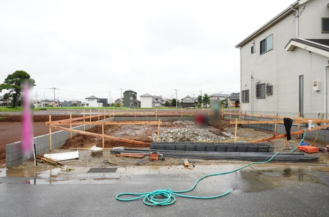 越谷市大字大竹 新築分譲住宅の外観
