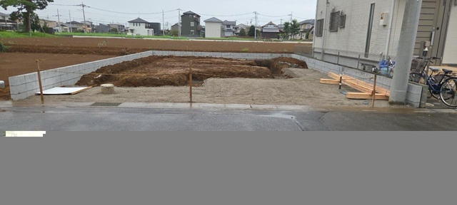 越谷市大字大竹 新築分譲住宅の外観