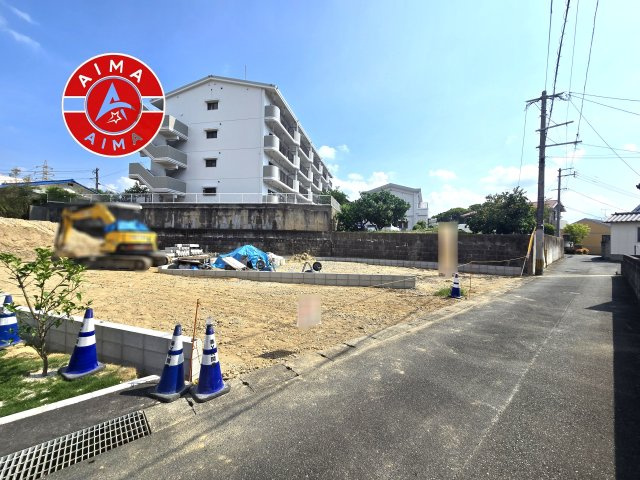 大野城市上大利2丁目第2-5棟（5号棟）の前面道路含む現地写真|見学の時間などお気軽にお問い合わせ下さい。