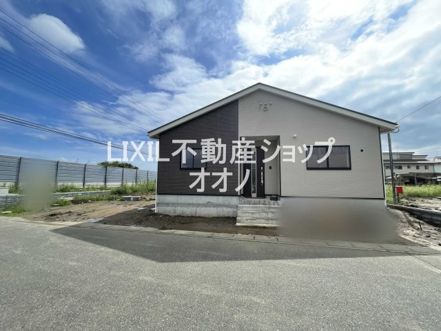 【前面道路含む現地写真】 | 加須市水深新築全2棟　1号棟