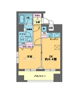 【間取り】 | カスタリア新富町 | 間取りです。