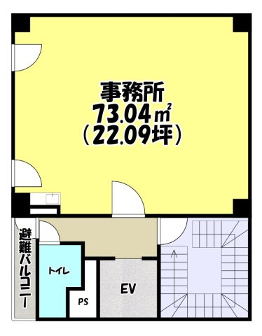 玉屋ビルの間取り