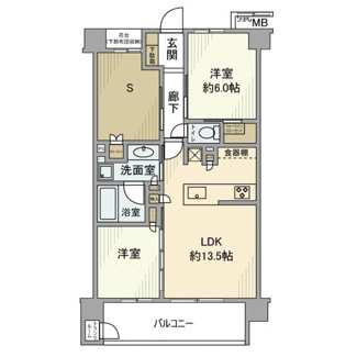 【間取り】 | エクセレントシティ押上 | 間取りです。