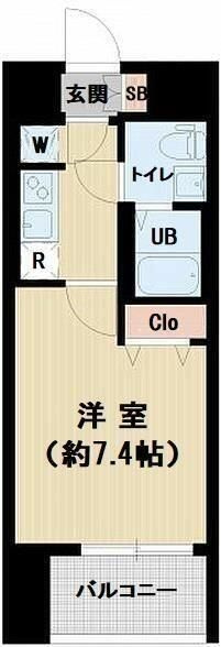 ＡＸＡＳ文京関口の間取り