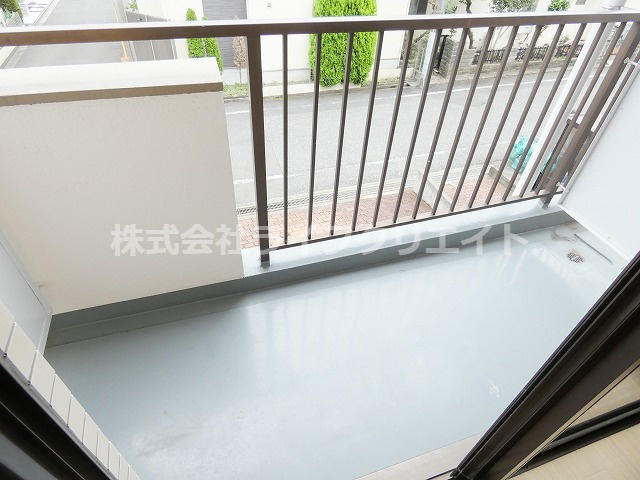 共立リライアンス豊田B棟のバルコニー