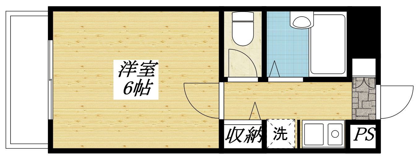 共立リライアンス豊田B棟の間取り