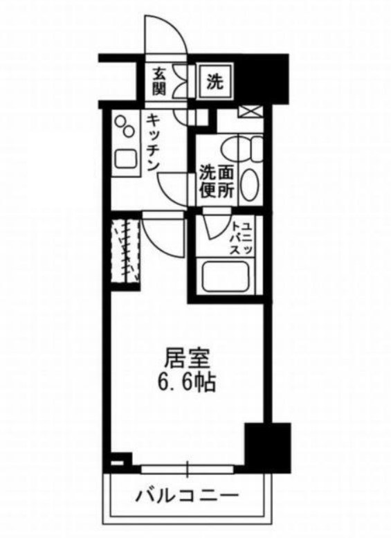 KDXレジデンス文京湯島の間取り