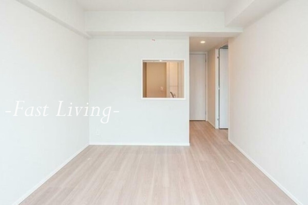 市谷台町坂フロントの居間・リビング
