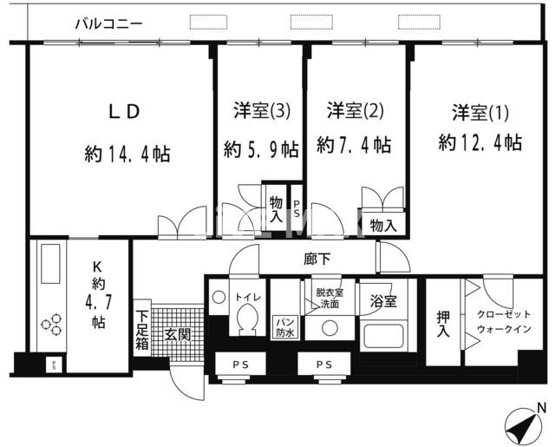 ルシマン月島