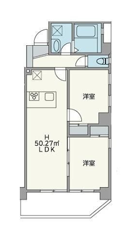JU TOWER FRONT 両国の間取り