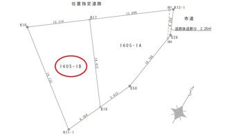 【土地図】 | ☆安佐南区川内１丁目　土地☆