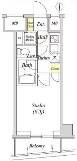 【間取り】 | パレステュディオ文京音羽