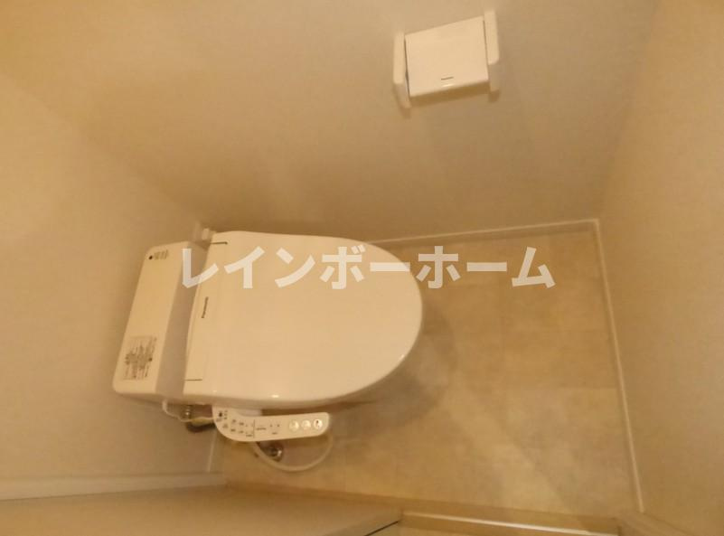 特典：仲介手数料が無料です!!のトイレ|コンパクトで使いやすいトイレです