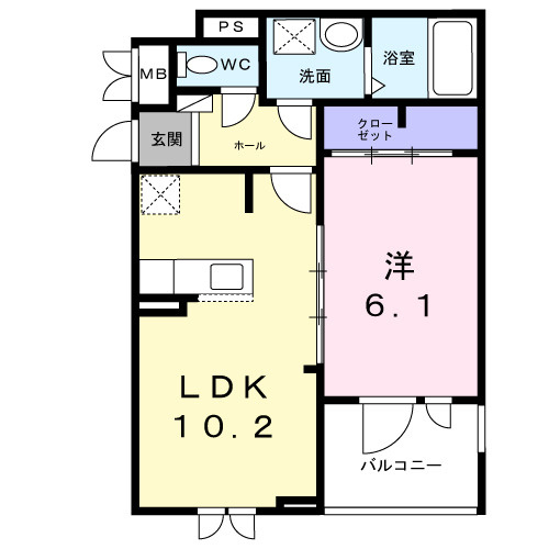 【間取り】 | ウィンフィールド博多南