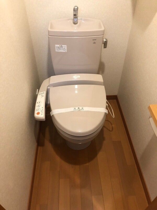 ルーブル上池台弐番館のトイレ