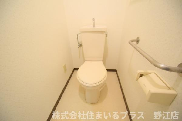 サンシャイン鶴見緑地のトイレ