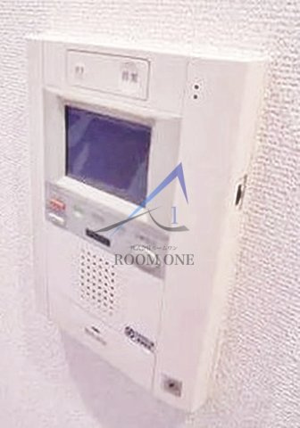 セルクル落合のセキュリティ|モニター付きインターホンです。
