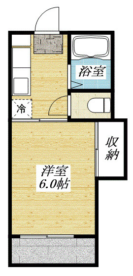 コーポラス100の間取り