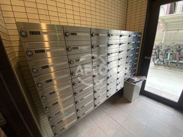 クローバー・グランデ田辺駅前の設備|クローバー・グランデ田辺駅前　メールボックス