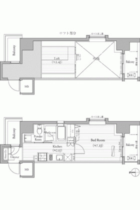 【間取り】 | ミュゼ南麻布