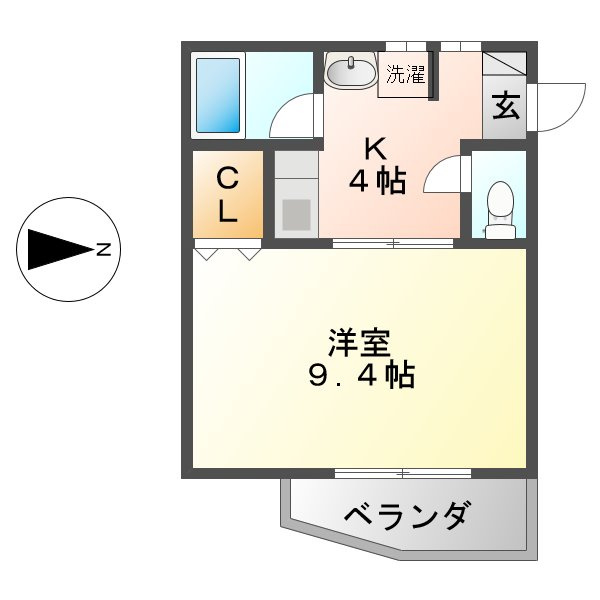 アベニュー野立の間取り
