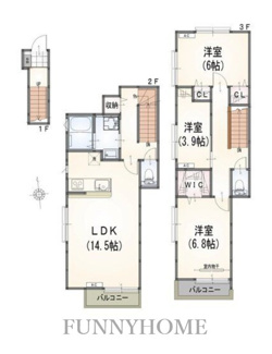 【間取り】 | アントルタン桜上水