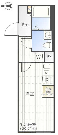 【間取り】 | Ｇｒａｎｄ　Ｈｉｌｌｓ戸越銀座