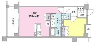 【間取り】 | アンビエンテ経堂 | 間取りです。