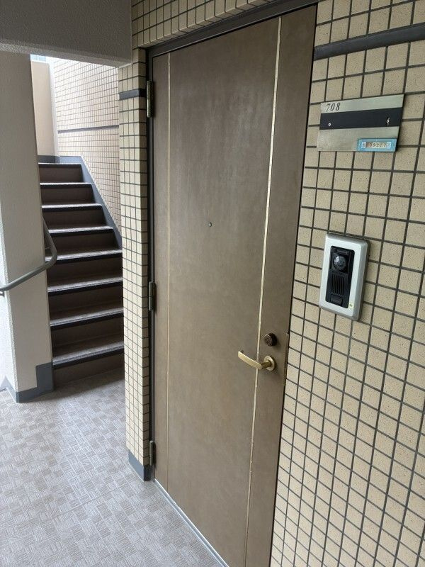 シーアイマンション立教前のエントランス