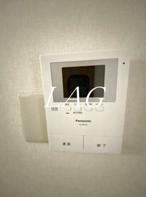 【セキュリティ】 | 平山ビル | モニター付きインターホンです。