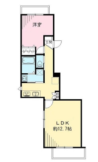【間取り】 | クロッカス　ハイム | 間取りです。