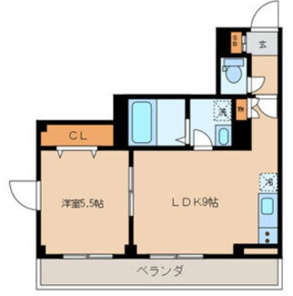 【間取り】 | イーストコート東糀谷 | 間取りです。