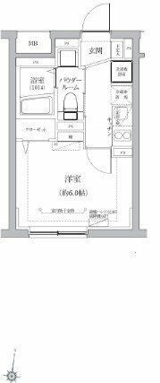 ベルシードステアー品川荏原の間取り