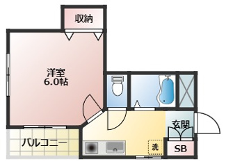 【間取り】 | ハイム029-Ⅱ | ハイム029-Ⅱ　板橋区上板橋