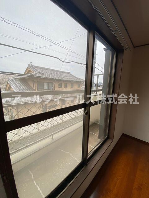 平方戸建てのバルコニー