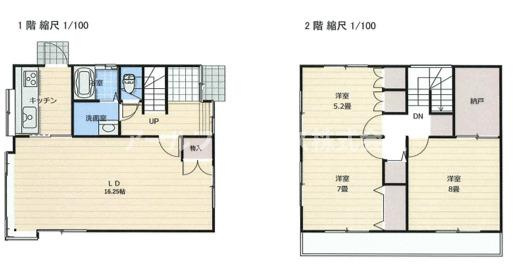 平方戸建て
