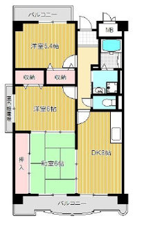 【間取り】 | KMコートあびこ　依羅小学校区 | KMコートあびこ　間取り