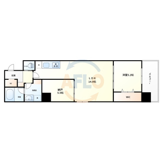 【間取り】 | GLAM　STELLA松屋町　中央小学校区 | GLAM　STELLA松屋町　間取り