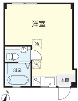 【間取り】 | 岸ハイツ | 間取りです。