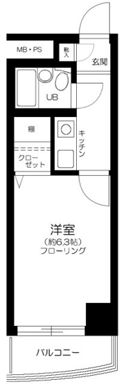 【間取り】 | ライオンズマンション久が原駅前