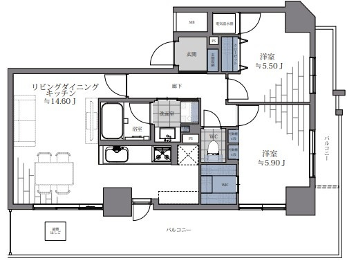 【間取り】 | エルザ世田谷