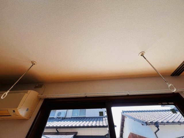 グレイスの設備|室内物干しです