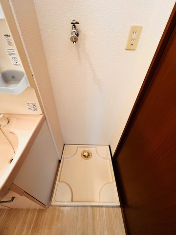 グレイスの設備|洗濯機置場です