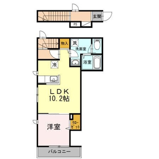 【間取り】 | アイボリー和泉 | 間取りです。