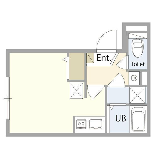 Ｌｕ・Ｃａｓａ千駄木の間取り