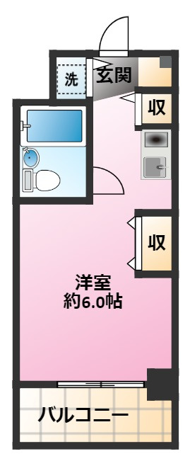 コスモハイム元住吉の間取り|ブレーメン通りを通って帰れます♪
